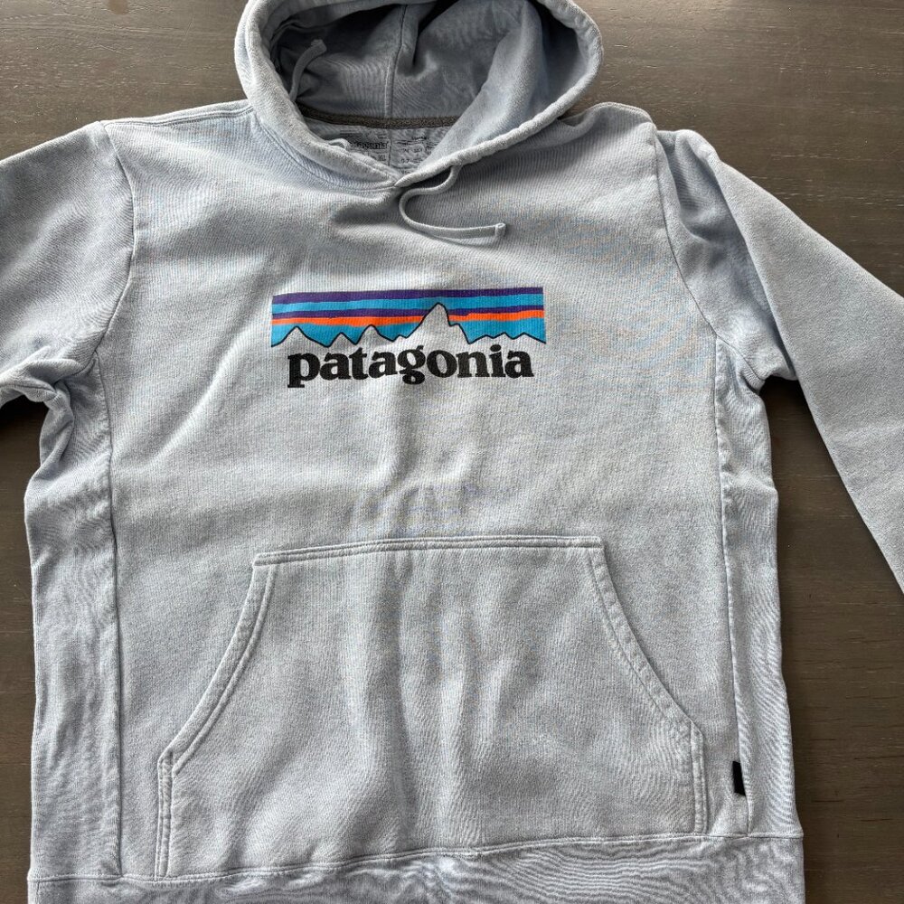 Patagonia Uprisal Hoodie W’s XXL / M’s XL – Light Blue Sustainable Fleece